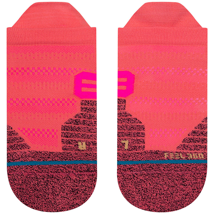 Stance Cross Over Tab Socks - Women's Coral