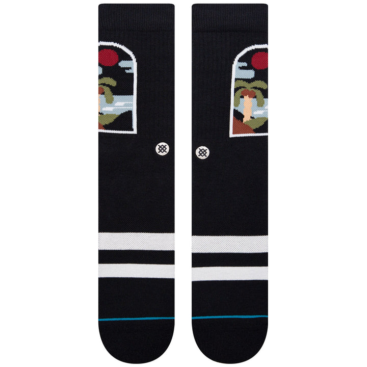 Stance Sea View Socks - Unisex Black