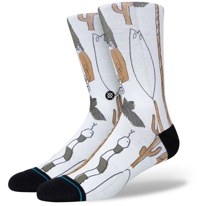 Stance Ded Man Socks - Unisex Off White