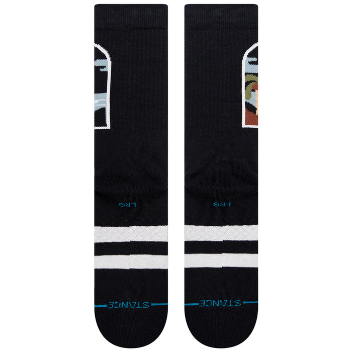 Stance Sea View Socks - Unisex Black