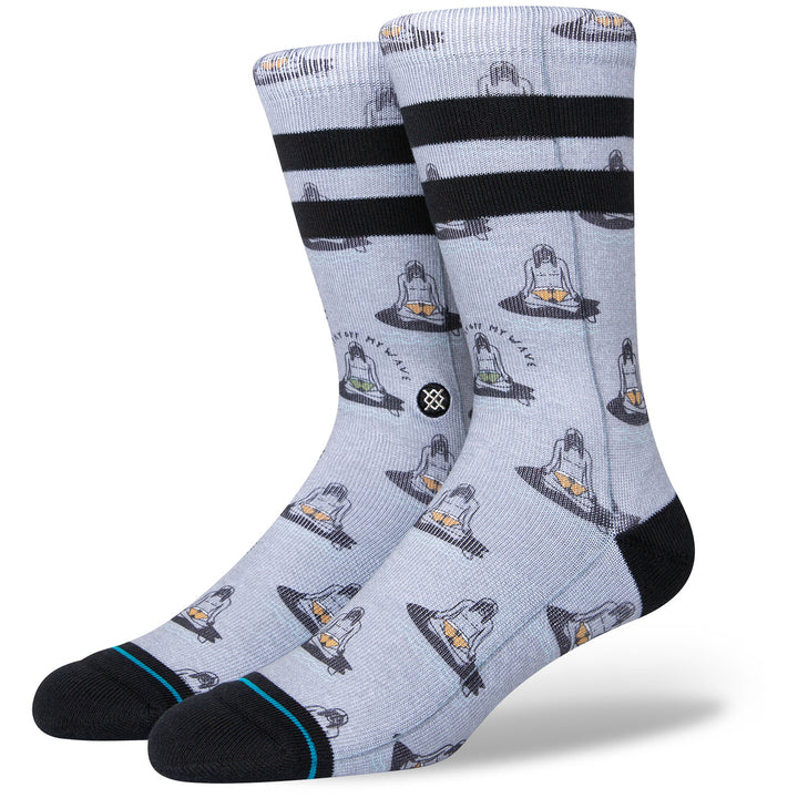 Stance Namastay Socks Heather Grey