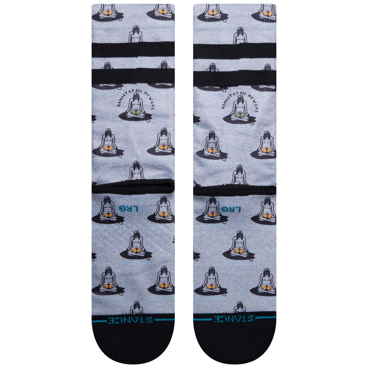 Stance Namastay Socks Heather Grey