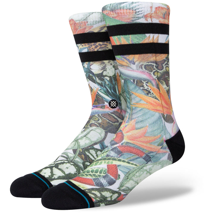 Stance Jungle Life Socks Off White