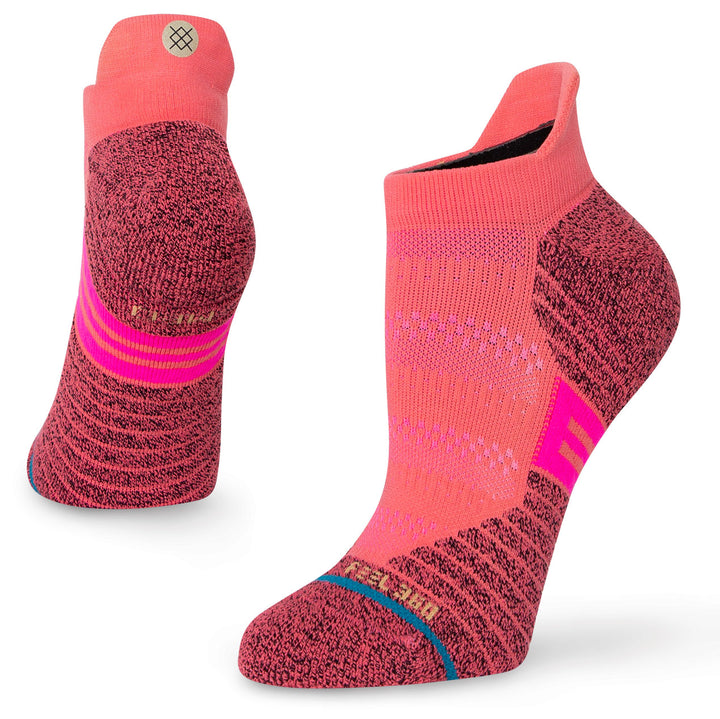 Stance Cross Over Tab Socks - Women's Coral