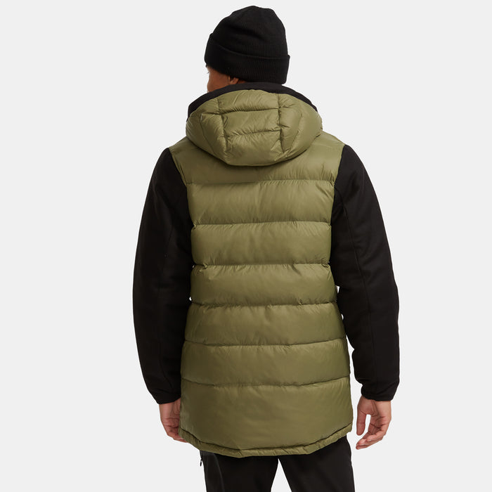 evo Ballard Down Hoodie Burnt Olive