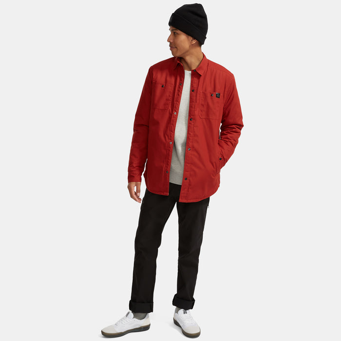 evo Ballard Shacket Brick