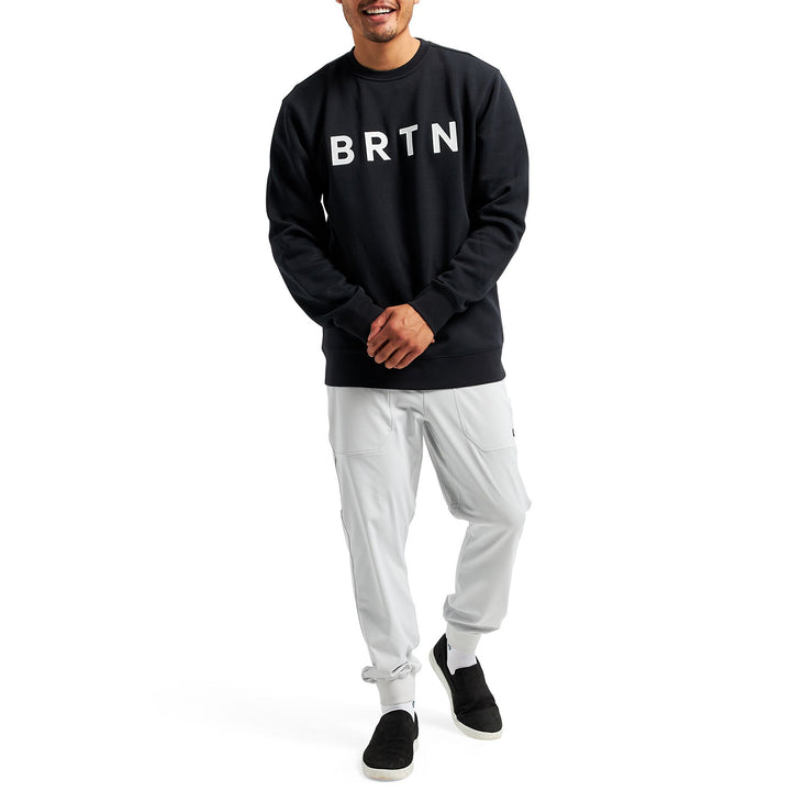 Burton BRTN Crew Sweatshirt - Men's True Black