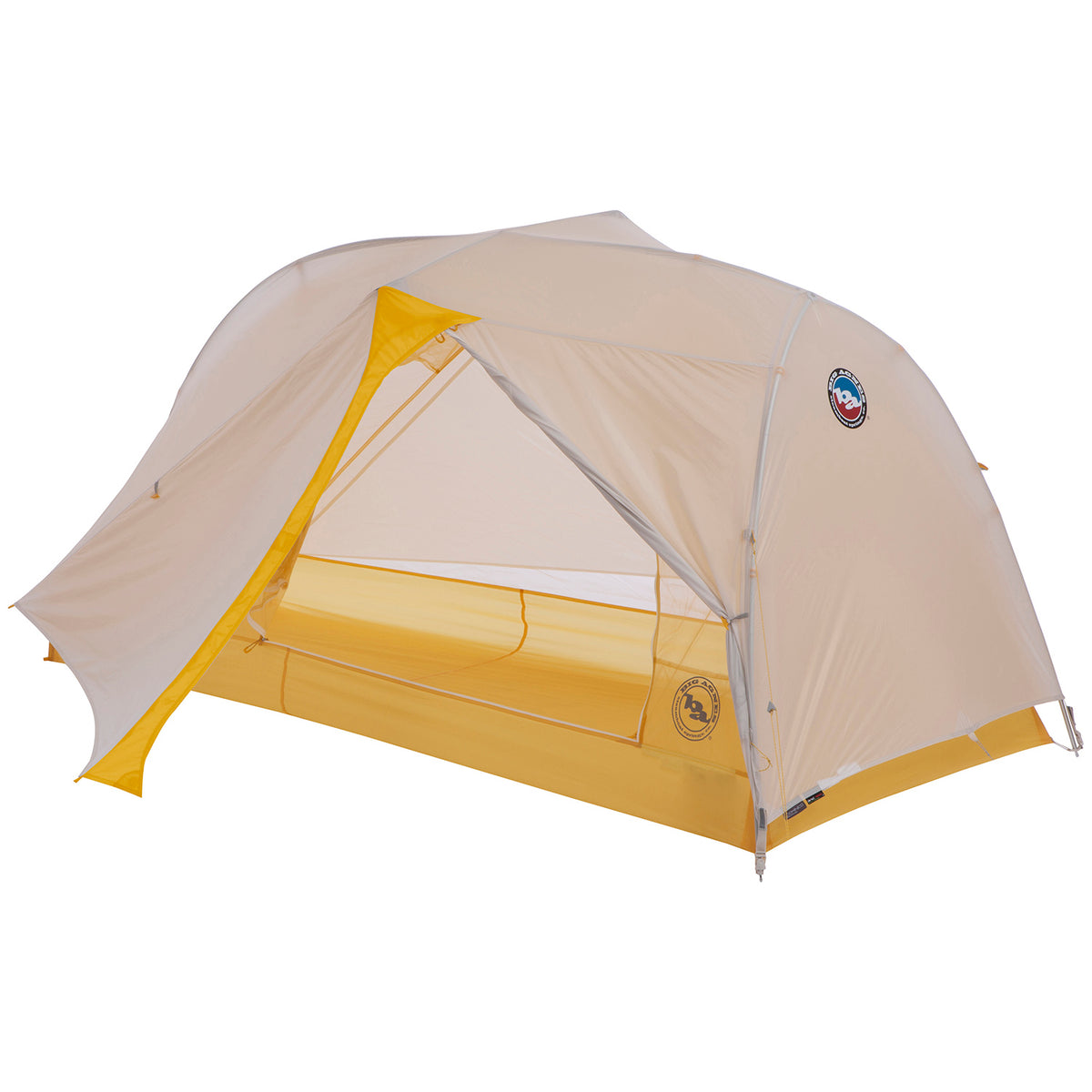Big Agnes Tiger Wall UL 1-Person - Solution Dye Tent Gray/Yellow