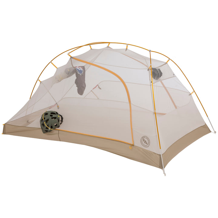 Big Agnes Tiger Wall UL 2-Person Solution Dye Bikepack Tent Greige/Gray