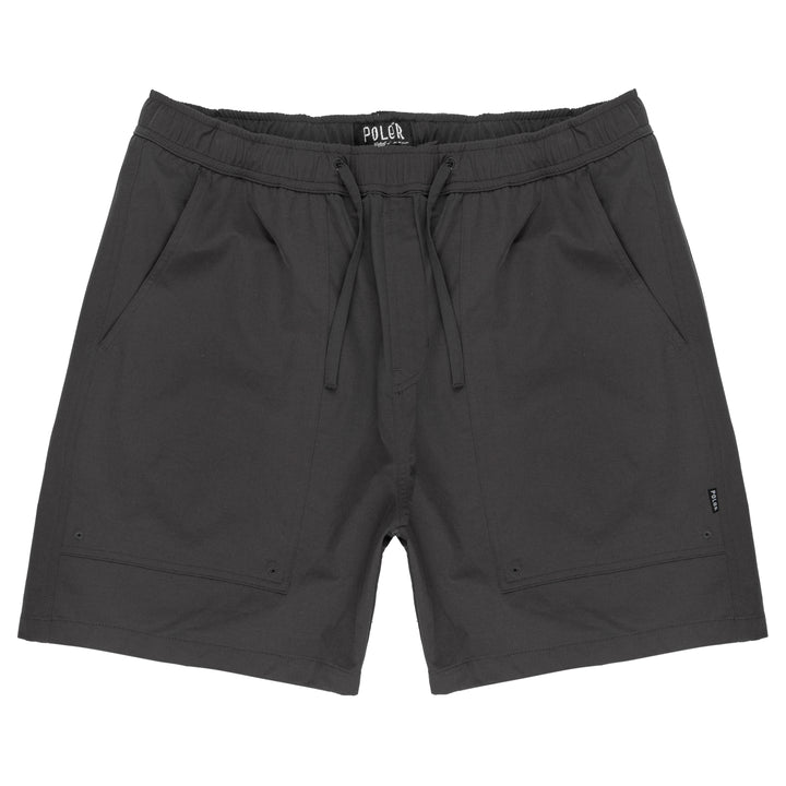 Poler Dodgeball Elastic Hybrid Shorts - Men's Black