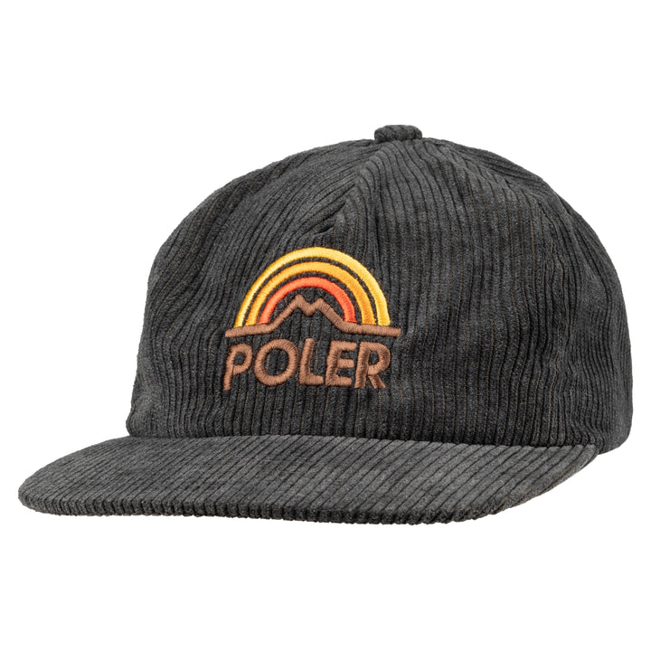 Poler Mt Rainbow Hat Dark Grey