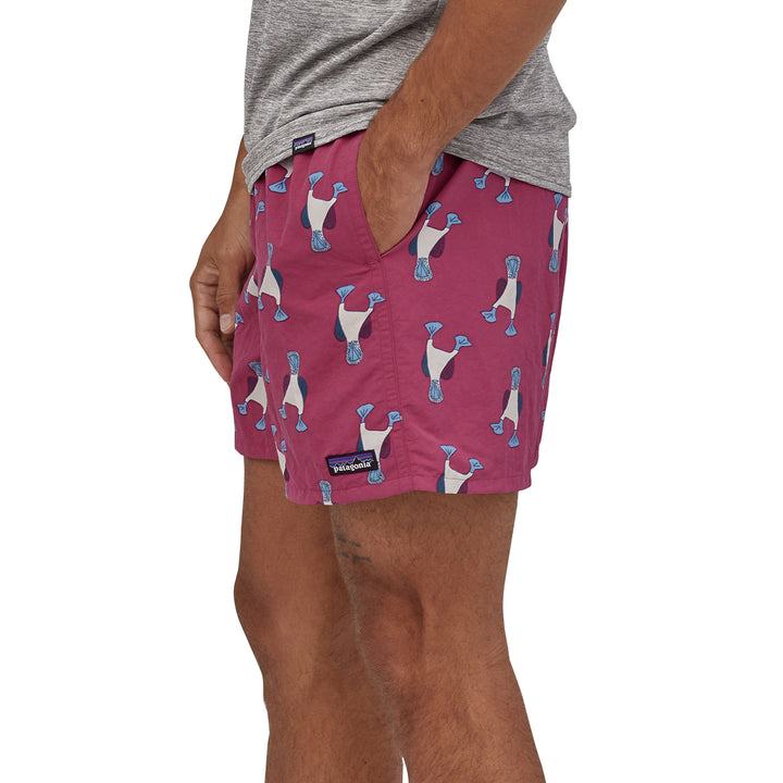Patagonia Baggies 5" Shorts Blue Prints: Star Pink