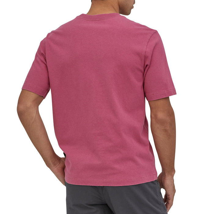 Patagonia Organic Cotton Midweight Pocket T-Shirt Star Pink
