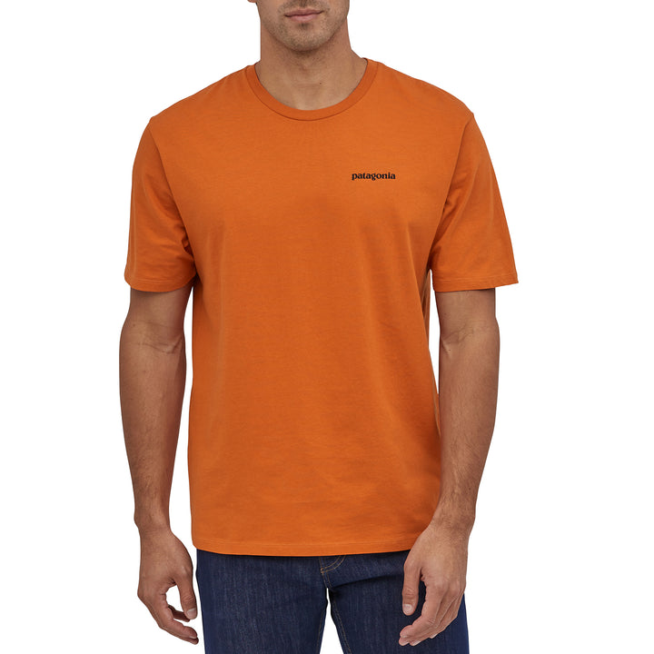 Patagonia P-6 Logo Organic T-Shirt - Men's Desert Orange