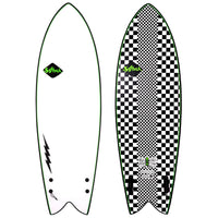 Softech Kyuss Fish FCS II 5'8" Surfboard Checkered::Checkered