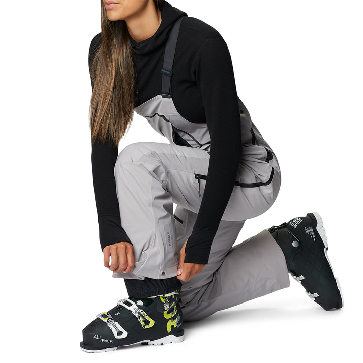 Mountain Hardwear Boundary Line™ GORE-TEX Insulated Tall Bibs - Women's Light Dunes