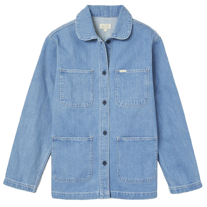 Brixton Detroit Chore Coat - Women's 70's Blue