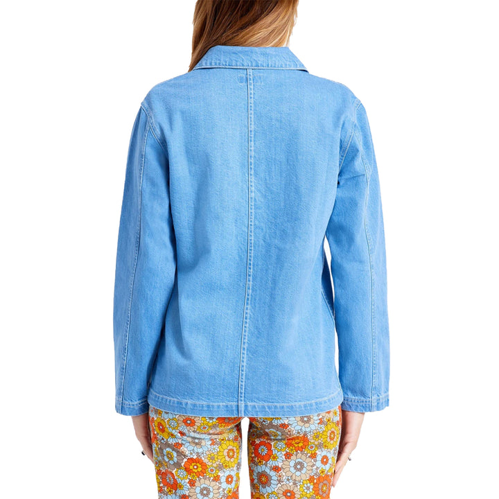 Brixton Detroit Chore Coat - Women's 70's Blue