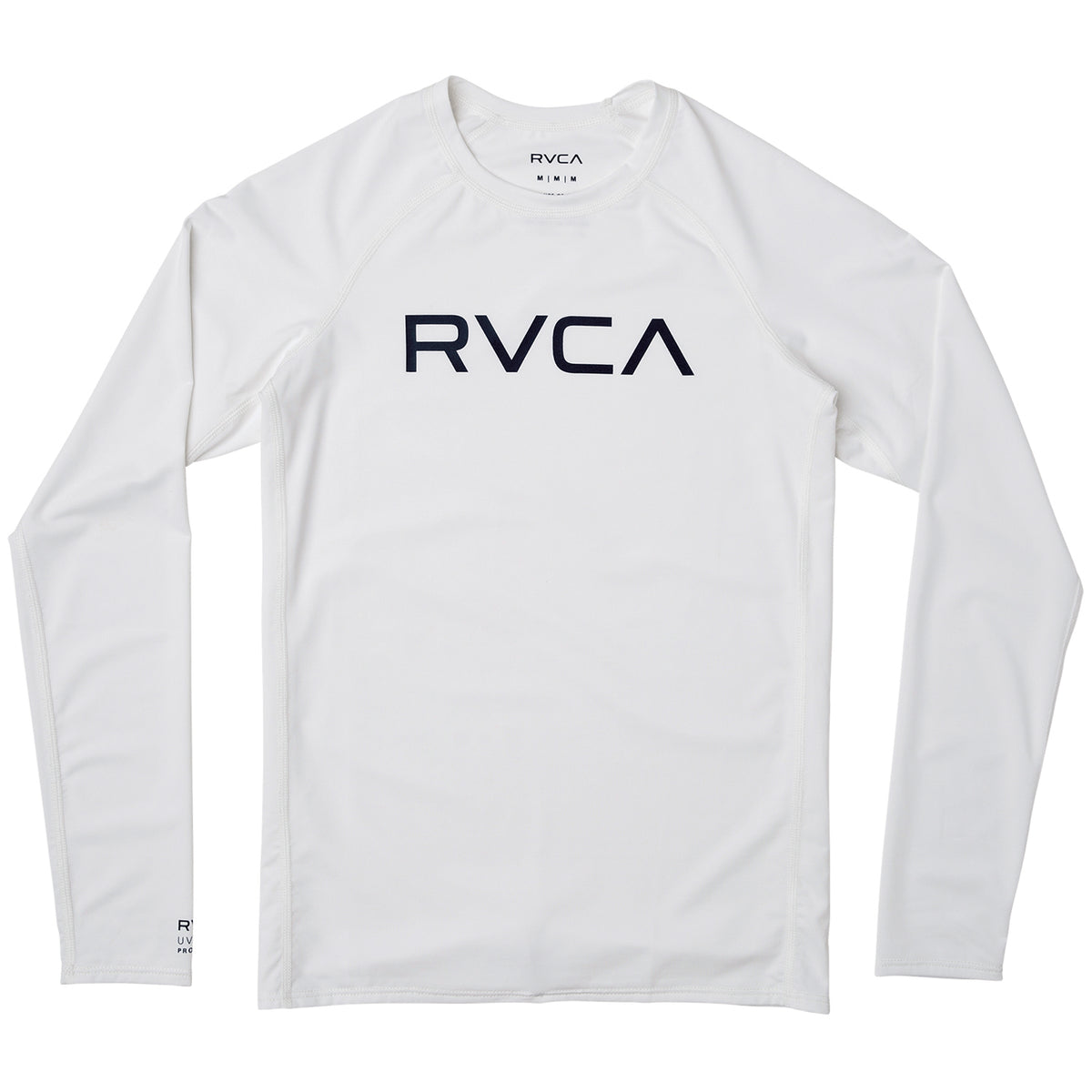 RVCA Long Sleeve Rashguard - Boys' Antique White