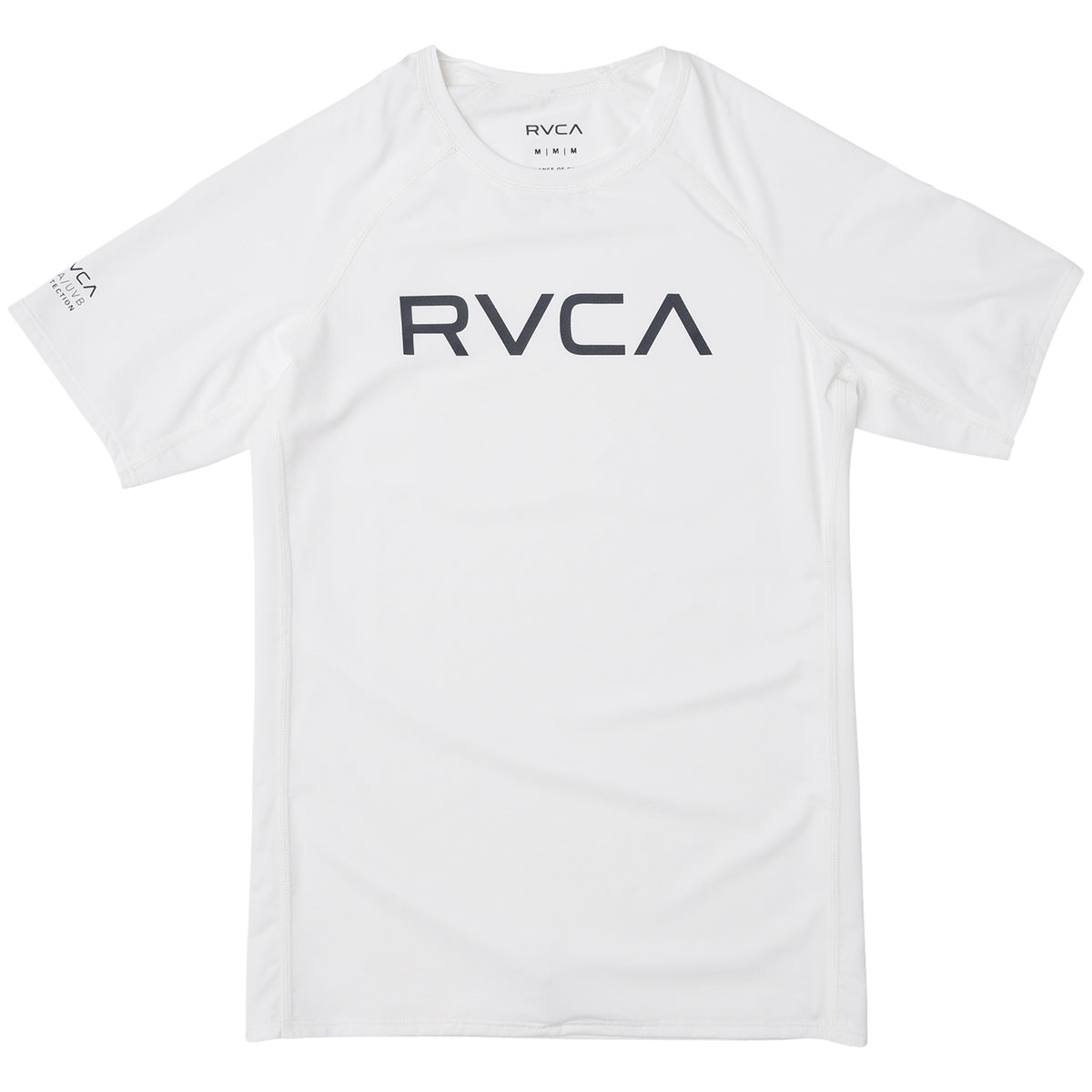 RVCA Short Sleeve Rashguard - Boys' Antique White