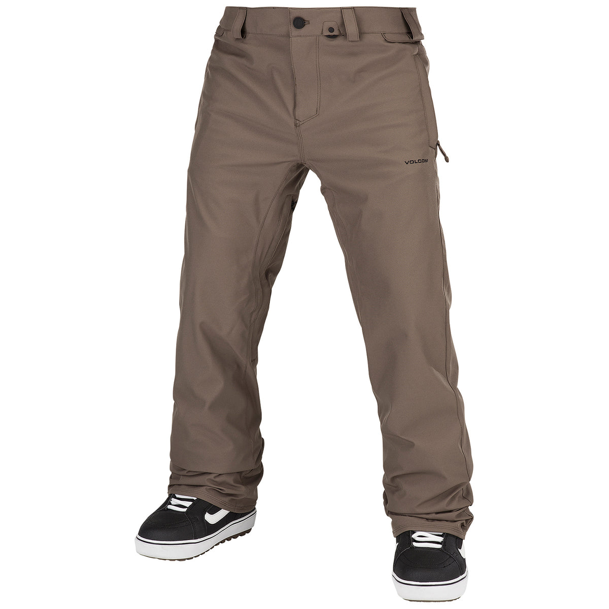 Volcom Freakin Snow Chino Pants Dark Teak