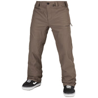 Volcom Freakin Snow Chino Pants Dark Teak::Dark Teak