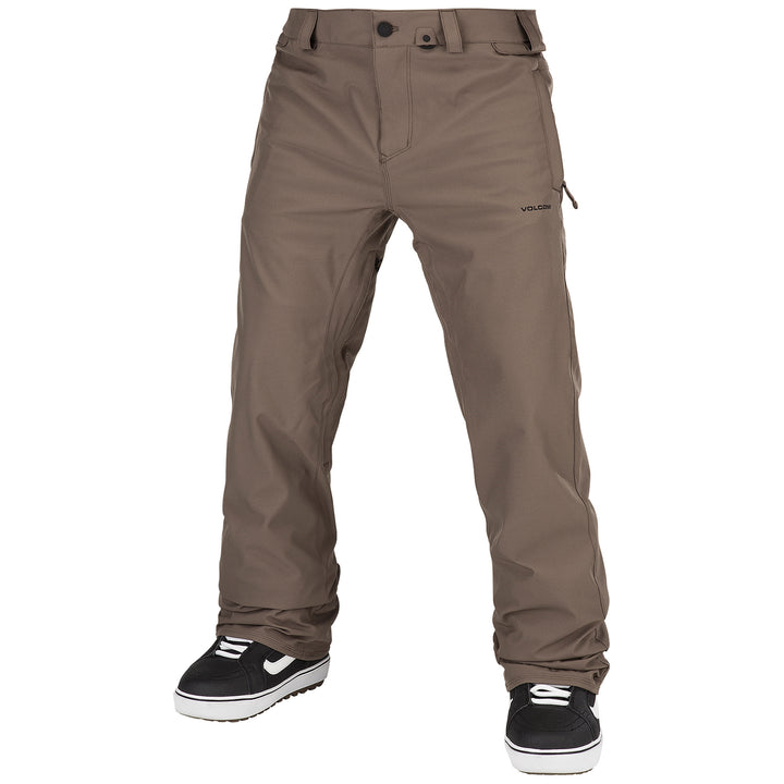 Volcom Freakin Snow Chino Pants Dark Teak