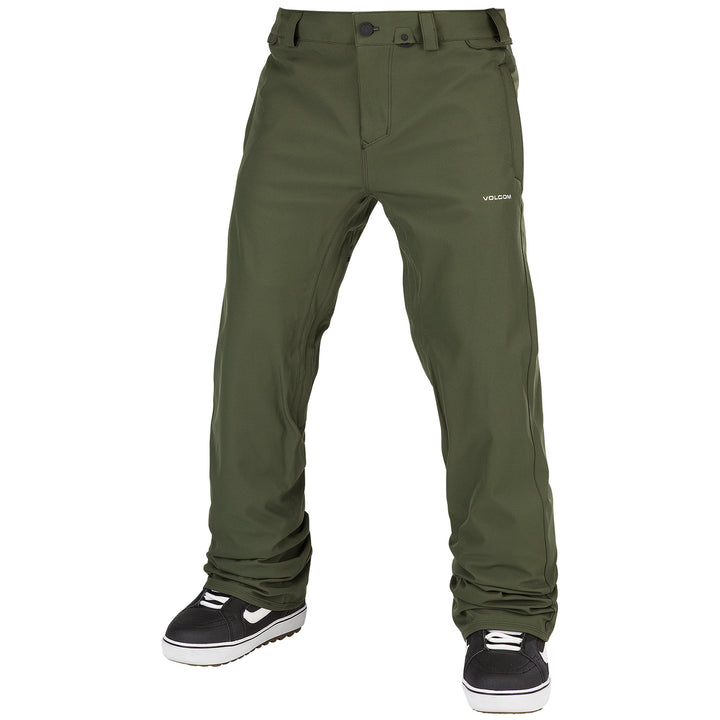 Volcom Freakin Snow Chino Pants Saturated Green