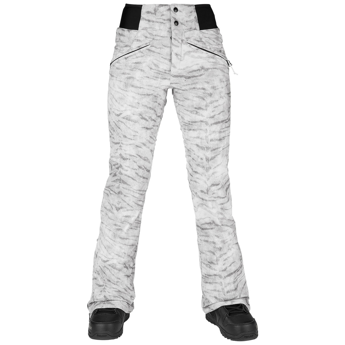 Volcom Battle Stretch Pants - Women's White Tiger
