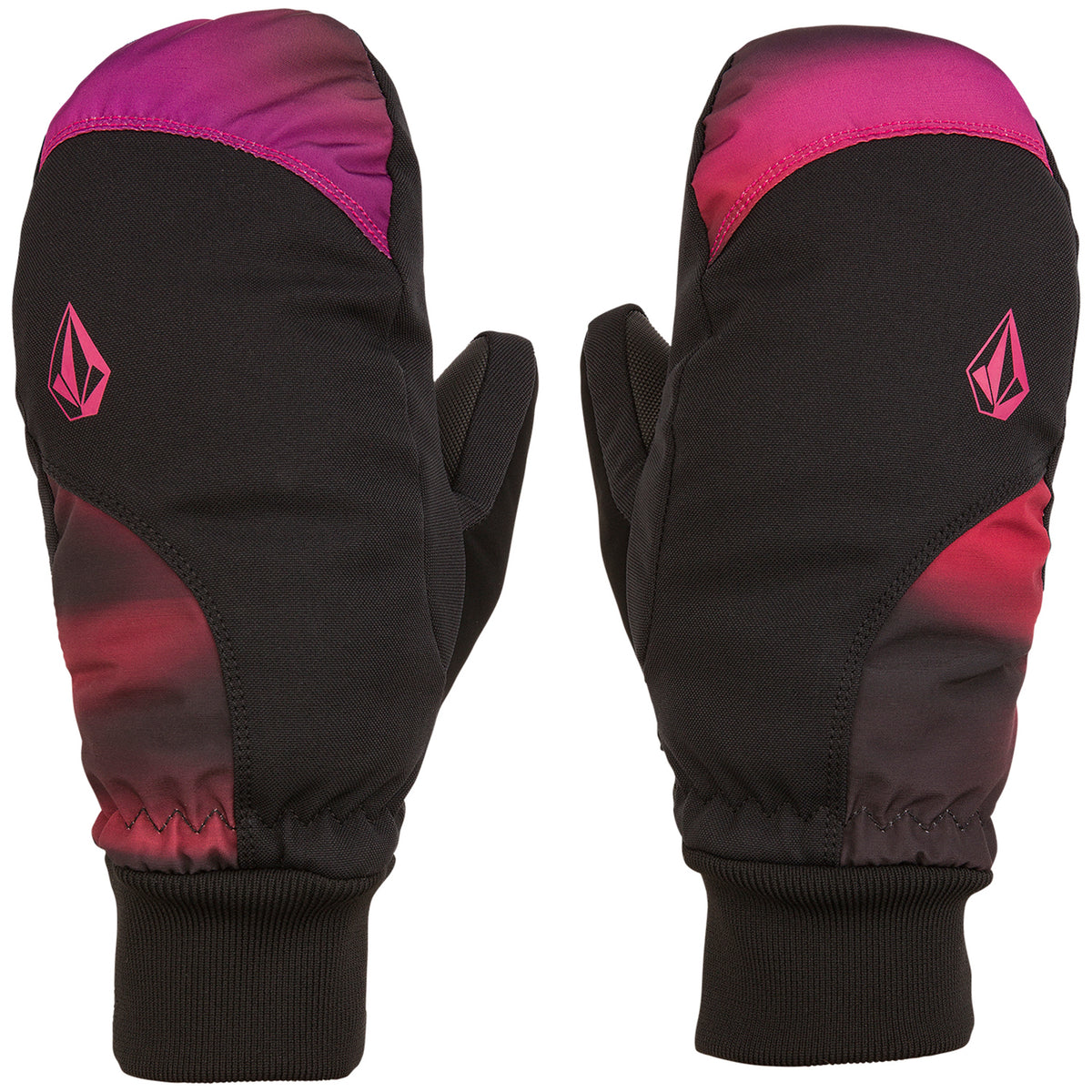 Volcom Bistro Mittens - Women's Bright Pink