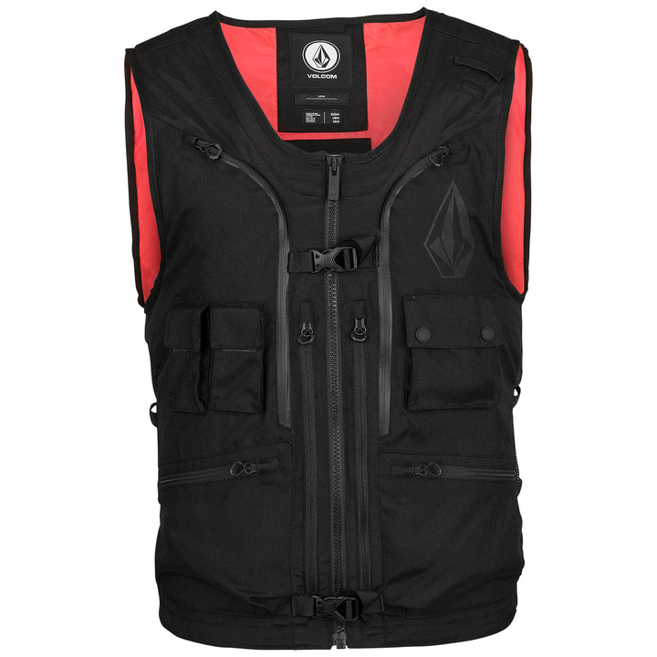 Volcom Iguchi Slack Vest - Men's New Black