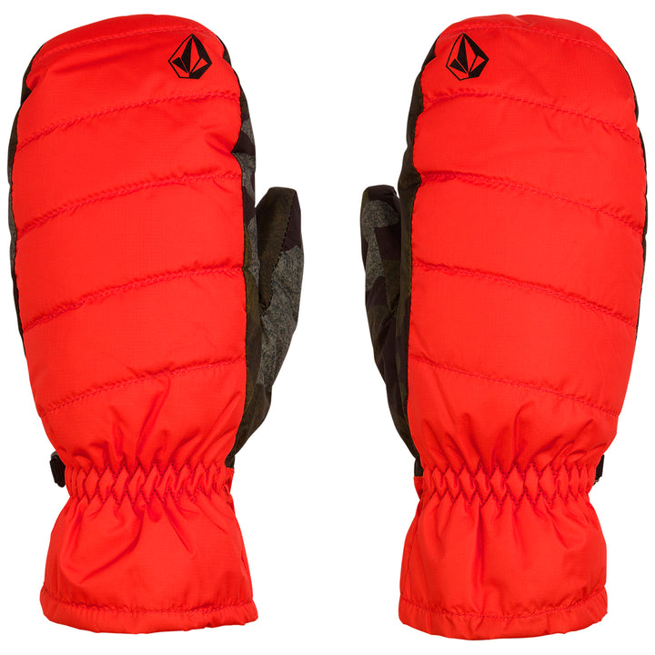 Volcom Puff Puff Mittens Orange