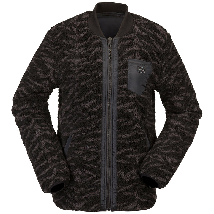 Volcom Reversible Polar Jacket - Women's White Tiger