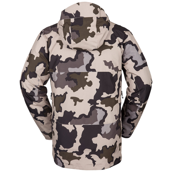 Volcom TDS INF GORE-TEX Jacket - Men's Drill Khaki