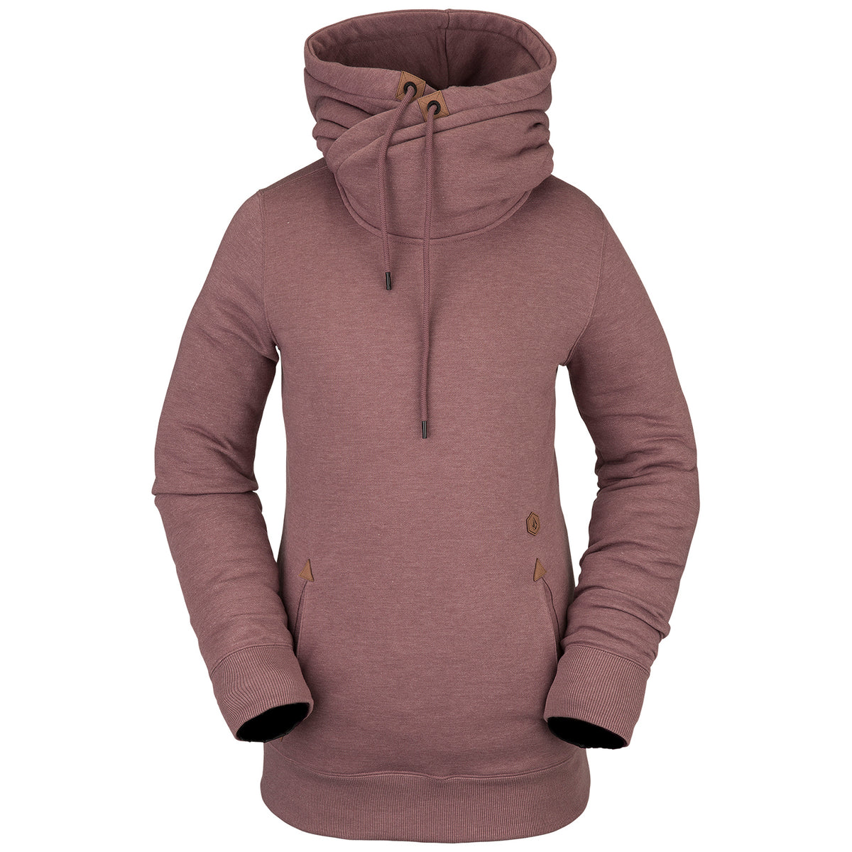 Volcom Tower Pullover Fleece - Women's Rosewood.