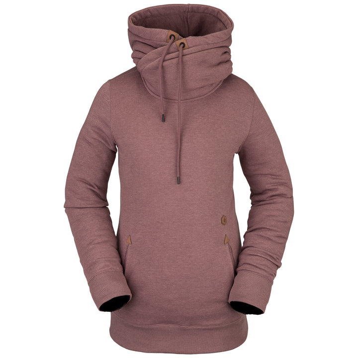 Volcom Tower Pullover Fleece - Women's Rosewood.