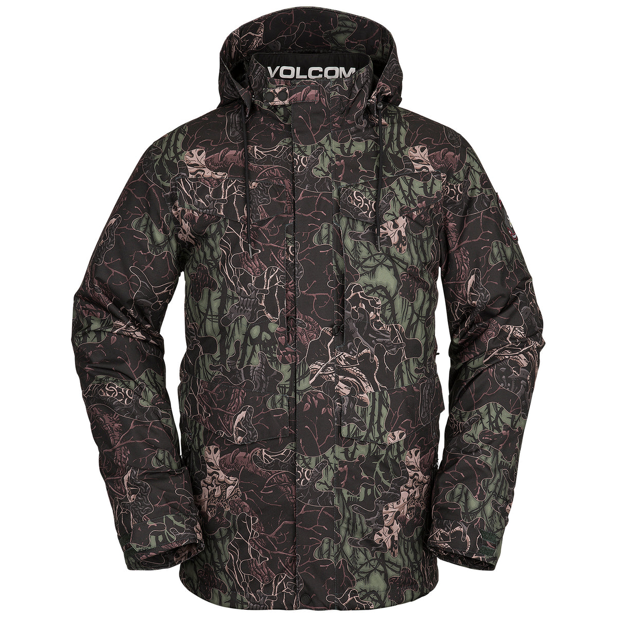 Volcom V.Co 19 Jacket - Men's Woodland Camo
