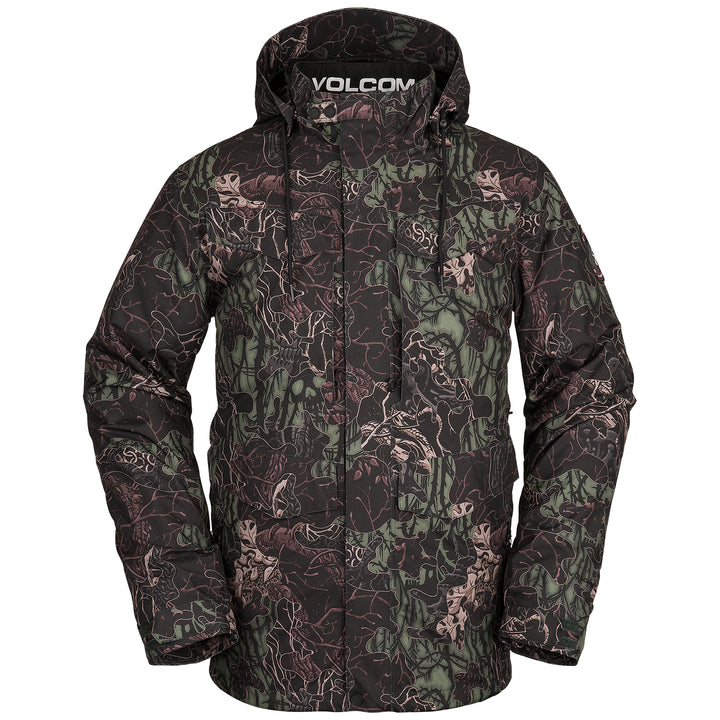 Volcom V.Co 19 Jacket - Men's Woodland Camo