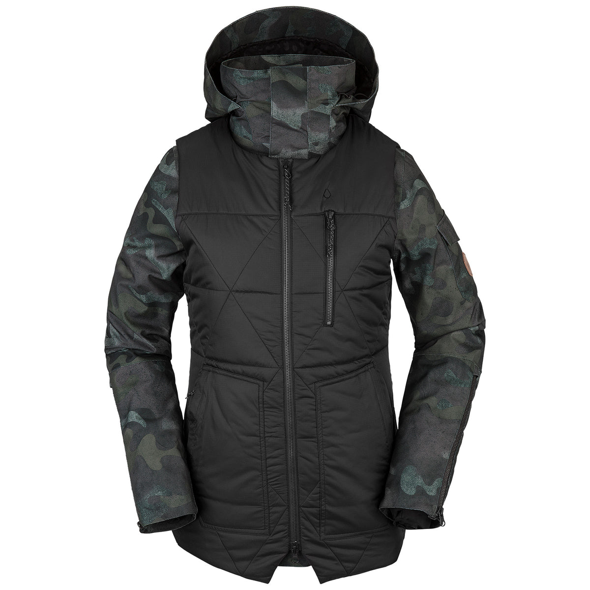 Volcom Vault 4-In-1 Jacket - Women's Covert Green