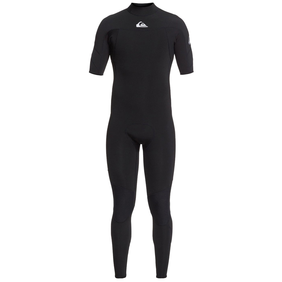 Quiksilver 2/2 Syncro Short Sleeve Back Zip Quicklock Wetsuit Black/Silver