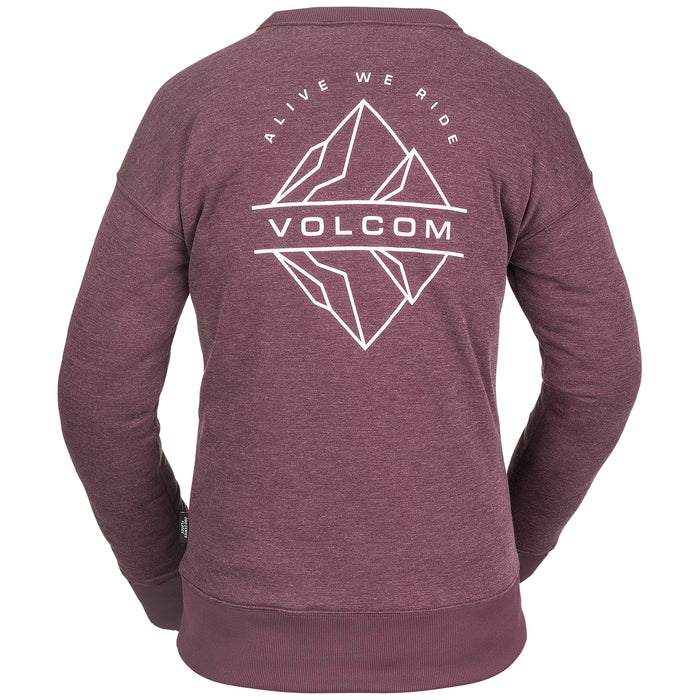Volcom Polartec® Crew Fleece - Women's Merlot