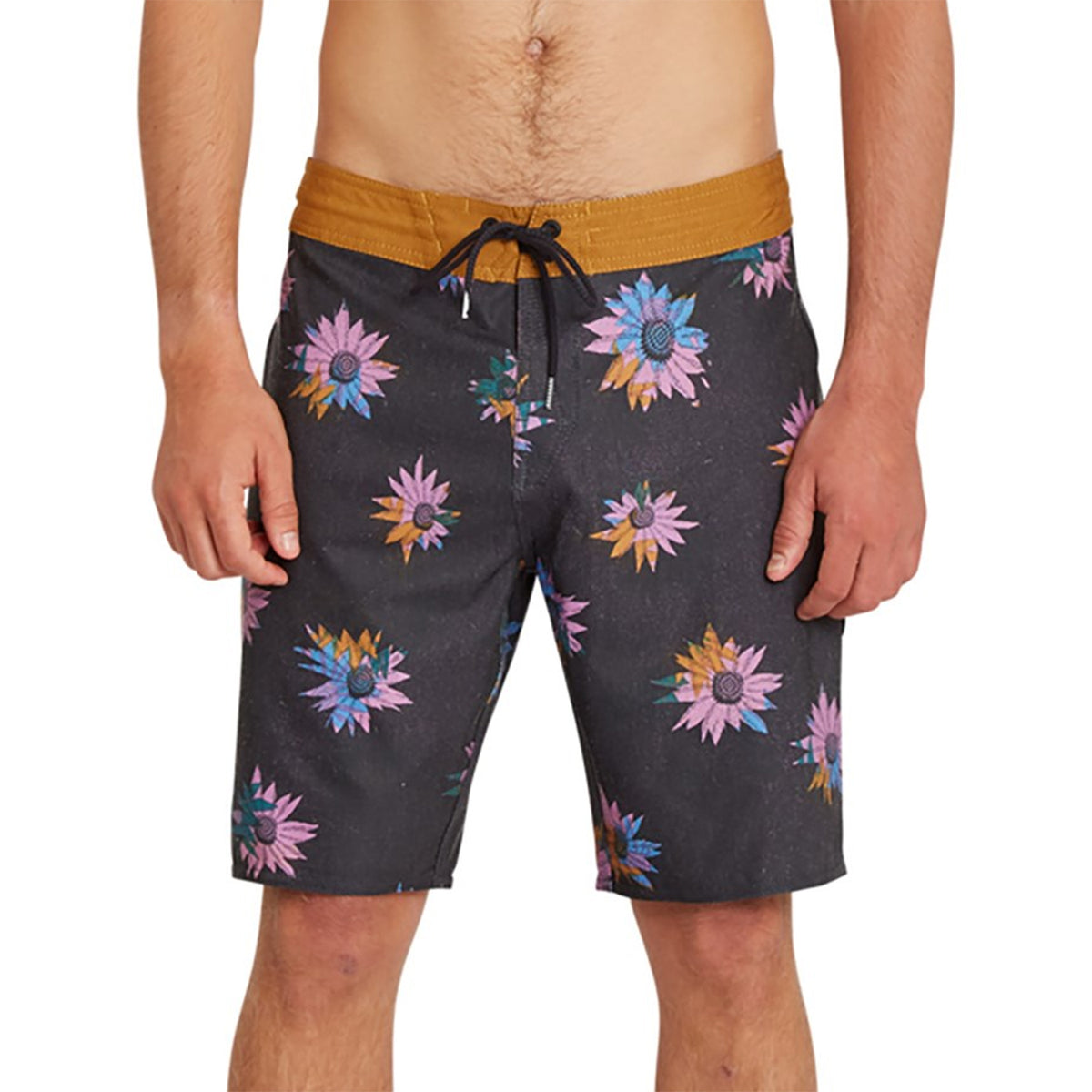 Volcom Natural Visions Stoney 19" Boardshorts - Men's Black