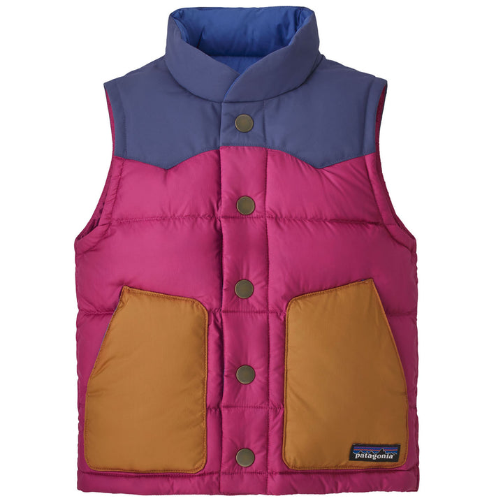 Patagonia Bivy Down Vest - Toddlers' Mythic Pink