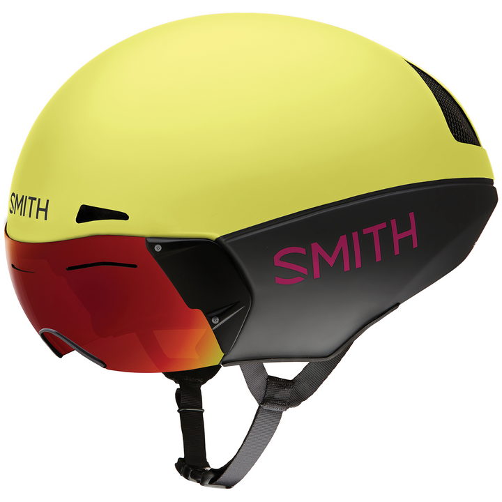 Smith Podium TT MIPS Bike Helmet Matte Citron/Peony