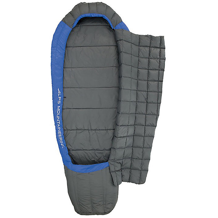 Alps Mountaineering Fusion 40 Sleeping Bag Charcoal/Blue
