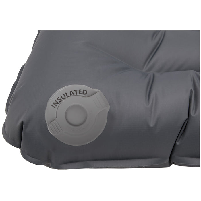 Alps Mountaineering Nimble Insulated Double Sleeping Pad Charcoal