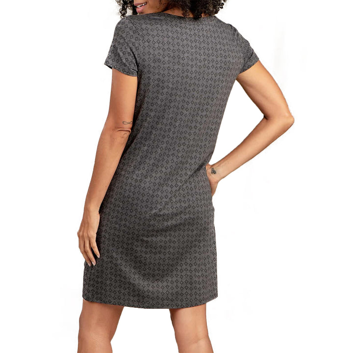 Toad & Co Windmere II Dress - Women's Soot Texture Print
