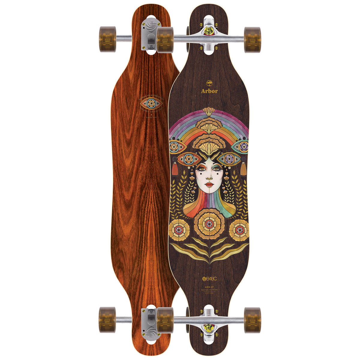 Arbor Axis Solstice Longboard Complete