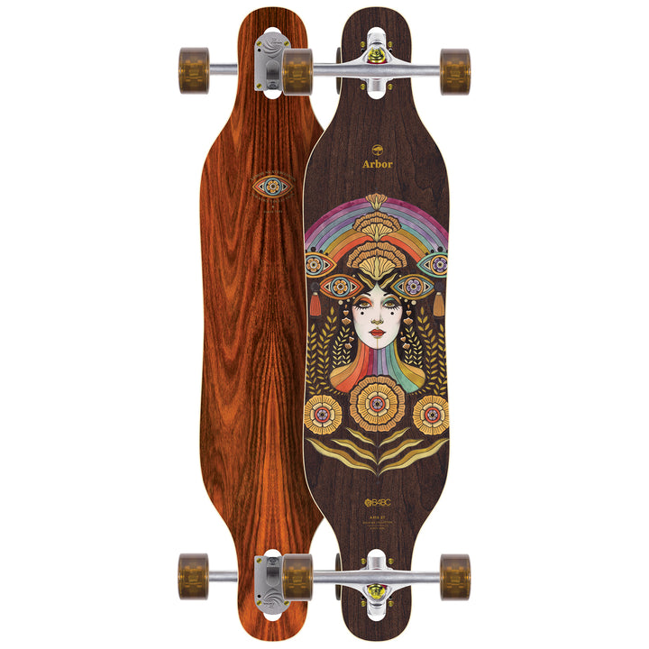 Arbor Axis Solstice Longboard Complete