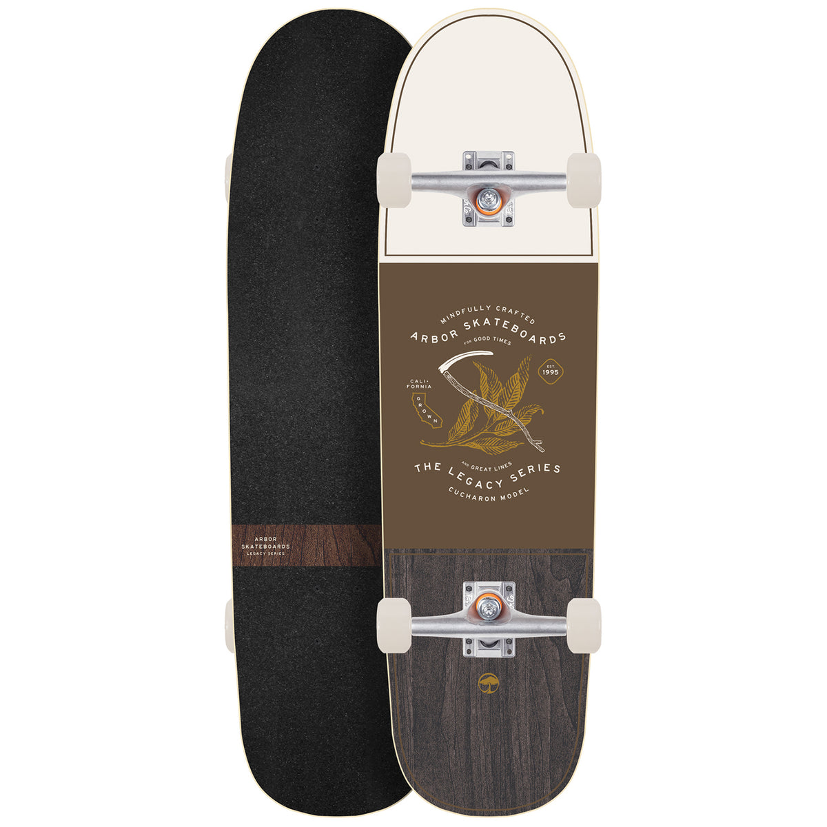 Arbor Cucharon Legacy Cruiser Skateboard Complete
